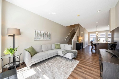 1391 Legacy Circle Se, Calgary, AB - Indoor Photo Showing Living Room