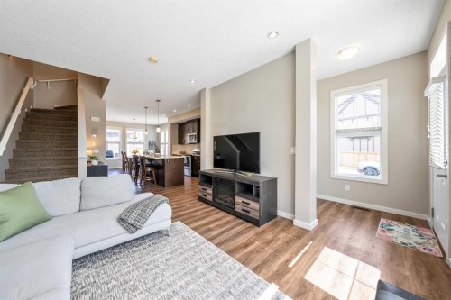1391 Legacy Circle Se, Calgary, AB - Indoor Photo Showing Living Room