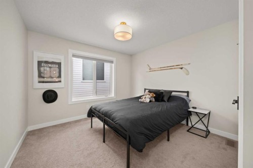 229 Precedence View, Cochrane, AB - Indoor Photo Showing Bedroom