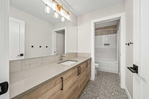 229 Precedence View, Cochrane, AB - Indoor Photo Showing Bathroom