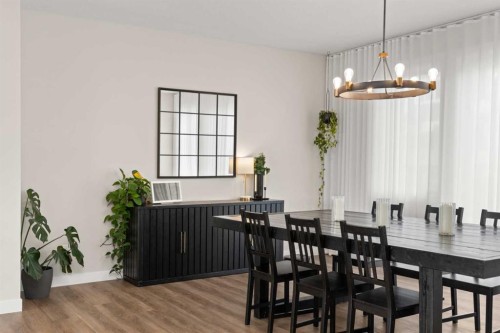 229 Precedence View, Cochrane, AB - Indoor Photo Showing Dining Room