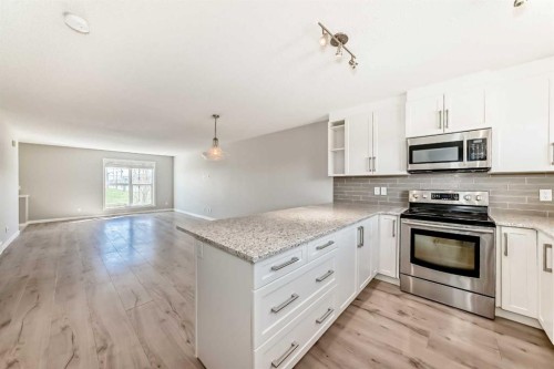 393 Legacy Boulevard Se, Calgary, AB - Indoor Photo Showing Kitchen With Stainless Steel Kitchen With Upgraded Kitchen