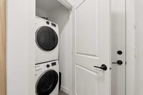 345 Calhoun Common Ne, Calgary, AB - Indoor Photo Showing Laundry Room