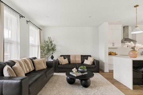 345 Calhoun Common Ne, Calgary, AB - Indoor Photo Showing Living Room