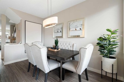 170 Seton Grove Se, Calgary, AB - Indoor Photo Showing Dining Room