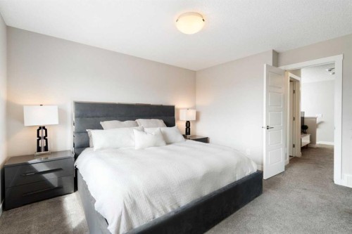 170 Seton Grove Se, Calgary, AB - Indoor Photo Showing Bedroom