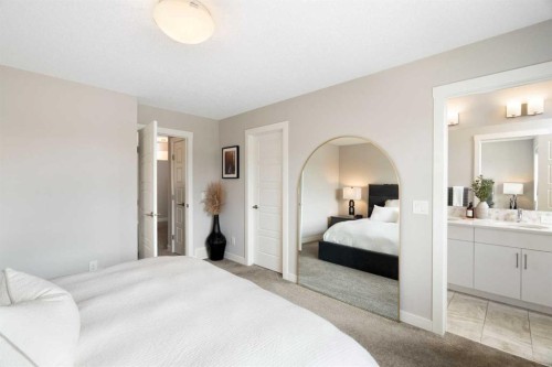 170 Seton Grove Se, Calgary, AB - Indoor Photo Showing Bedroom