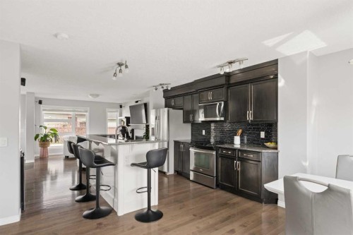 177 Walden Manor Se, Calgary, AB - Indoor Photo Showing Kitchen With Upgraded Kitchen