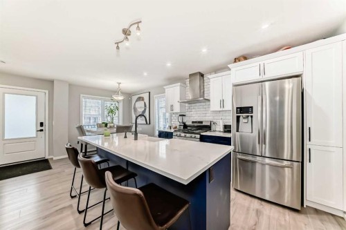 115 Cityscape Boulevard Ne, Calgary, AB - Indoor Photo Showing Kitchen With Upgraded Kitchen