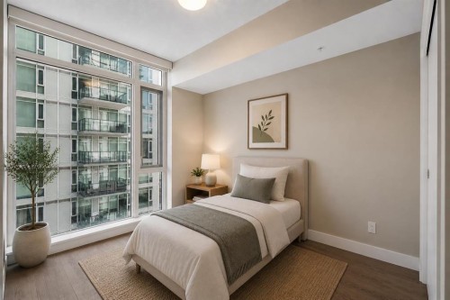 1105-1122 3 Street Se, Calgary, AB - Indoor Photo Showing Bedroom