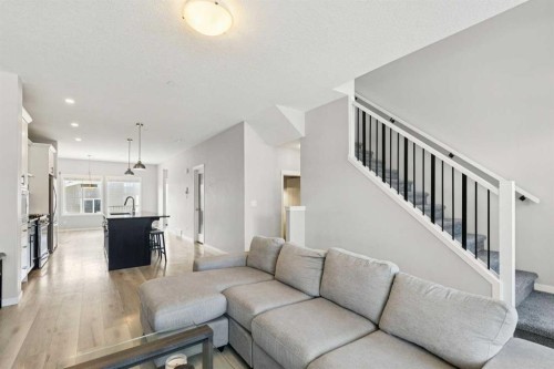 29 Howse Row Ne, Calgary, AB - Indoor Photo Showing Living Room