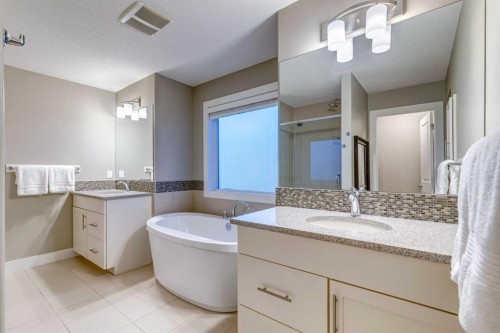 490 Mahogany Manor Se, Calgary, AB - Indoor Photo Showing Bathroom