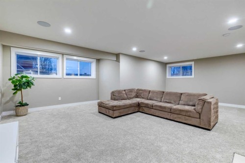 490 Mahogany Manor Se, Calgary, AB - Indoor Photo Showing Basement
