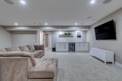 490 Mahogany Manor Se, Calgary, AB - Indoor Photo Showing Basement