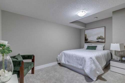 490 Mahogany Manor Se, Calgary, AB - Indoor Photo Showing Bedroom