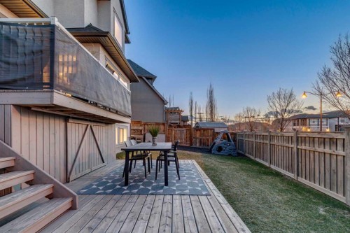 490 Mahogany Manor Se, Calgary, AB - Outdoor With Deck Patio Veranda With Exterior