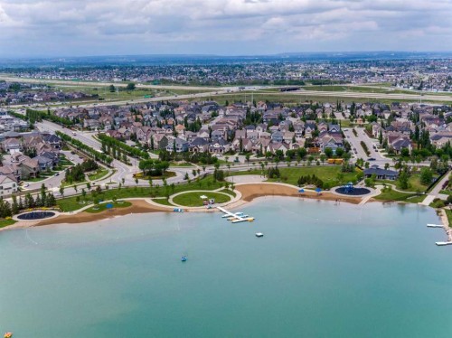 490 Mahogany Manor Se, Calgary, AB - Outdoor With Body Of Water With View