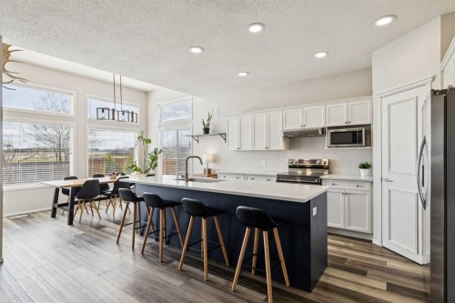 108 Somerside Crescent Sw, Calgary, AB - Indoor Photo Showing Kitchen With Upgraded Kitchen