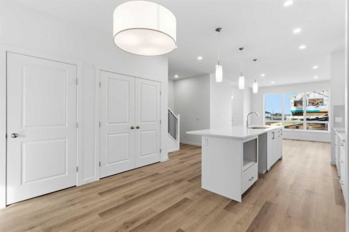 199 Annette Landing, Calgary, AB - Indoor Photo Showing Kitchen With Upgraded Kitchen