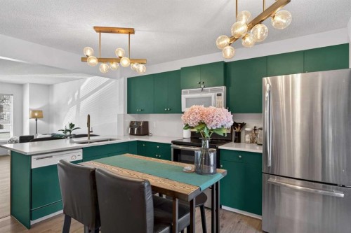 32 Erin Woods Court Se, Calgary, AB - Indoor Photo Showing Kitchen