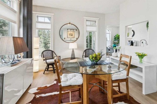 314-910 70 Avenue Sw, Calgary, AB - Indoor Photo Showing Dining Room