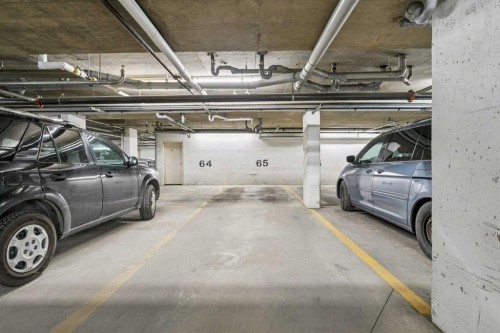 314-910 70 Avenue Sw, Calgary, AB - Indoor Photo Showing Garage