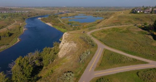 607 Cranbrook Walk Se, Calgary, AB - Outdoor With Body Of Water With View