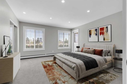 3-232 20 Avenue Ne, Calgary, AB - Indoor Photo Showing Bedroom