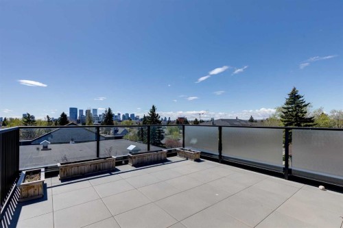 3-232 20 Avenue Ne, Calgary, AB - Outdoor With Balcony With View