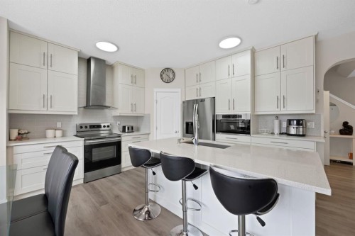 2386 Fairways Circle Nw, Airdrie, AB - Indoor Photo Showing Kitchen