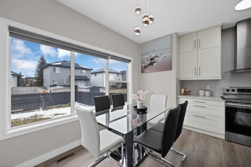 2386 Fairways Circle Nw, Airdrie, AB - Indoor Photo Showing Dining Room
