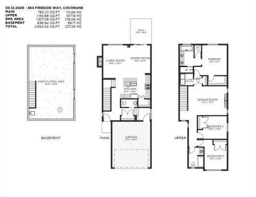 364 Fireside Way, Cochrane, AB 