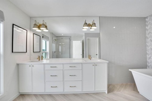 195 Lucas Common Nw, Calgary, AB - Indoor Photo Showing Bathroom