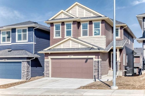 287 Amblehurst Way Nw, Calgary, AB - Outdoor With Facade