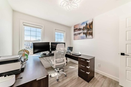 287 Amblehurst Way Nw, Calgary, AB - Indoor Photo Showing Office