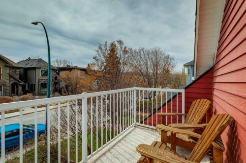 2128 Broadview Road Nw, Calgary, AB - Outdoor With Balcony With Exterior