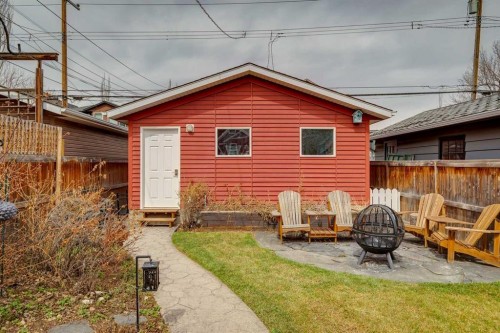2128 Broadview Road Nw, Calgary, AB - Outdoor With Deck Patio Veranda With Exterior