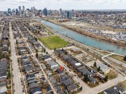 2128 Broadview Road Nw, Calgary, AB - Outdoor With Body Of Water With View