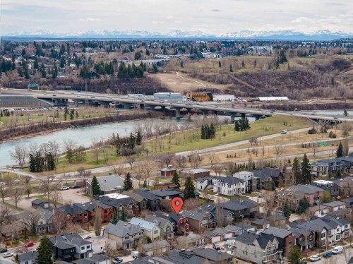 2128 Broadview Road Nw, Calgary, AB - Outdoor With View