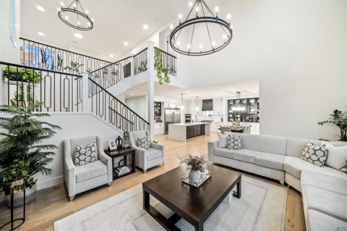 103 Aspen Summit Close Sw, Calgary, AB - Indoor Photo Showing Living Room