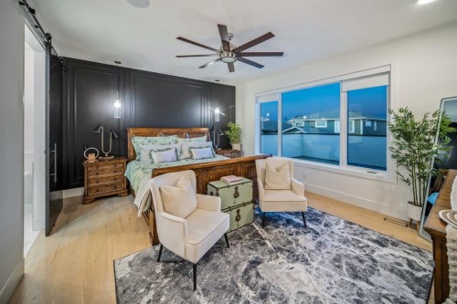 103 Aspen Summit Close Sw, Calgary, AB - Indoor Photo Showing Bedroom