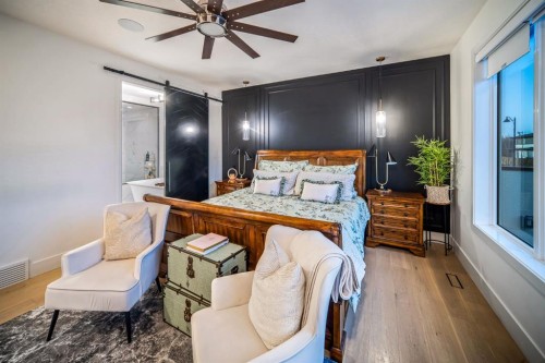 103 Aspen Summit Close Sw, Calgary, AB - Indoor Photo Showing Bedroom