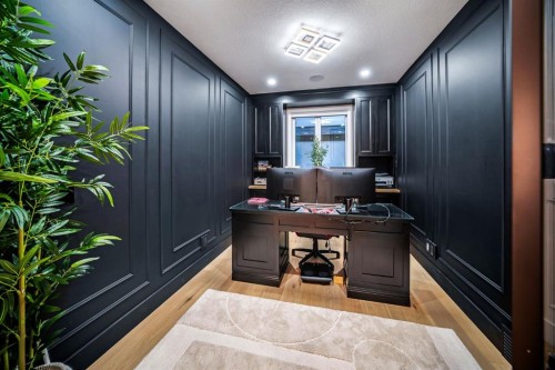 103 Aspen Summit Close Sw, Calgary, AB - Indoor Photo Showing Office