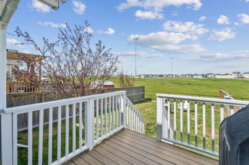 150 River Heights Crescent, Cochrane, AB - Outdoor With Deck Patio Veranda