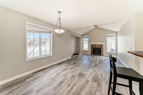 168 Tuscany Springs Way Nw, Calgary, AB - Indoor With Fireplace