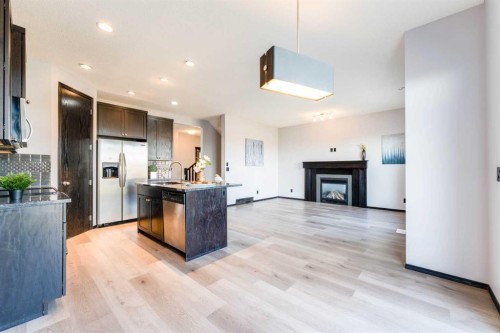 277 Panora Way Nw, Calgary, AB - Indoor With Fireplace