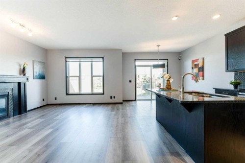 277 Panora Way Nw, Calgary, AB - Indoor With Fireplace