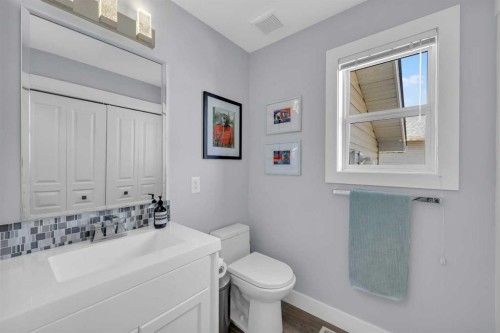 147 Hawkmere View, Chestermere, AB - Indoor Photo Showing Bathroom