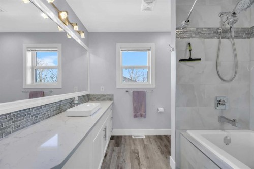 147 Hawkmere View, Chestermere, AB - Indoor Photo Showing Bathroom