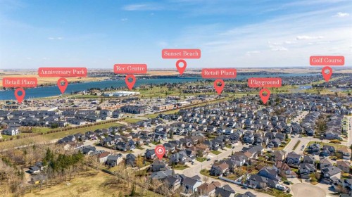 147 Hawkmere View, Chestermere, AB - Outdoor With View